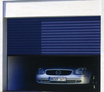 Picture of Hormann Rollmatic electric Insulated roller shutter garage door